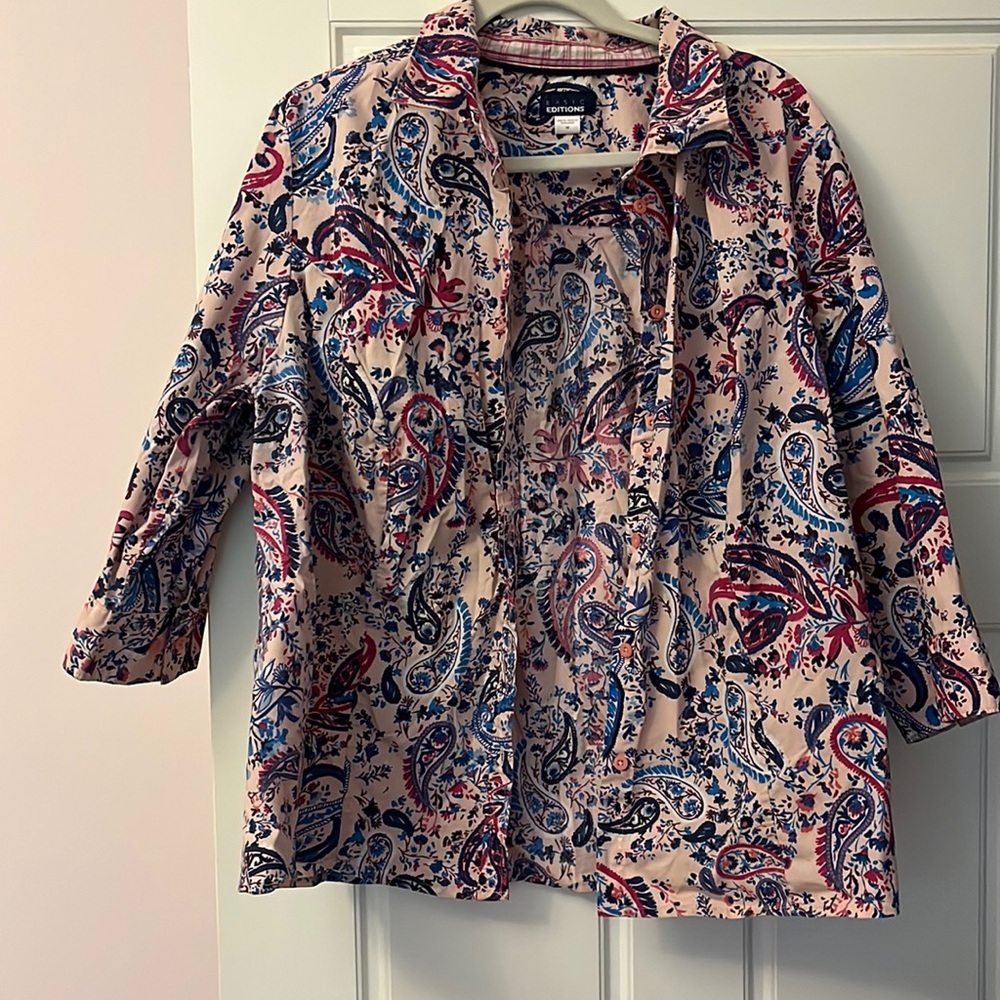Paisley Button Up
